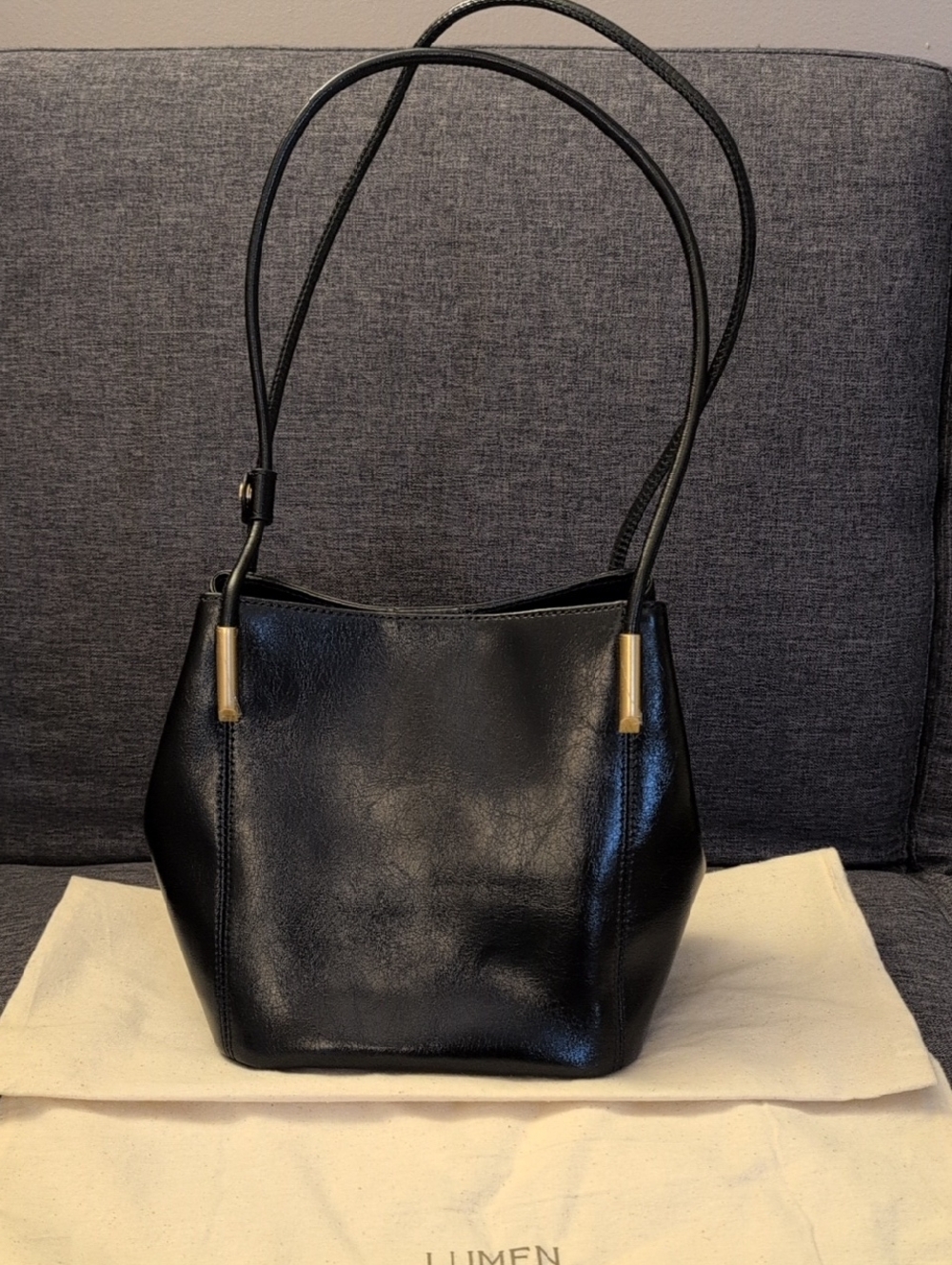 Atelier De Lumen Marron Bag Soft Black Brand New